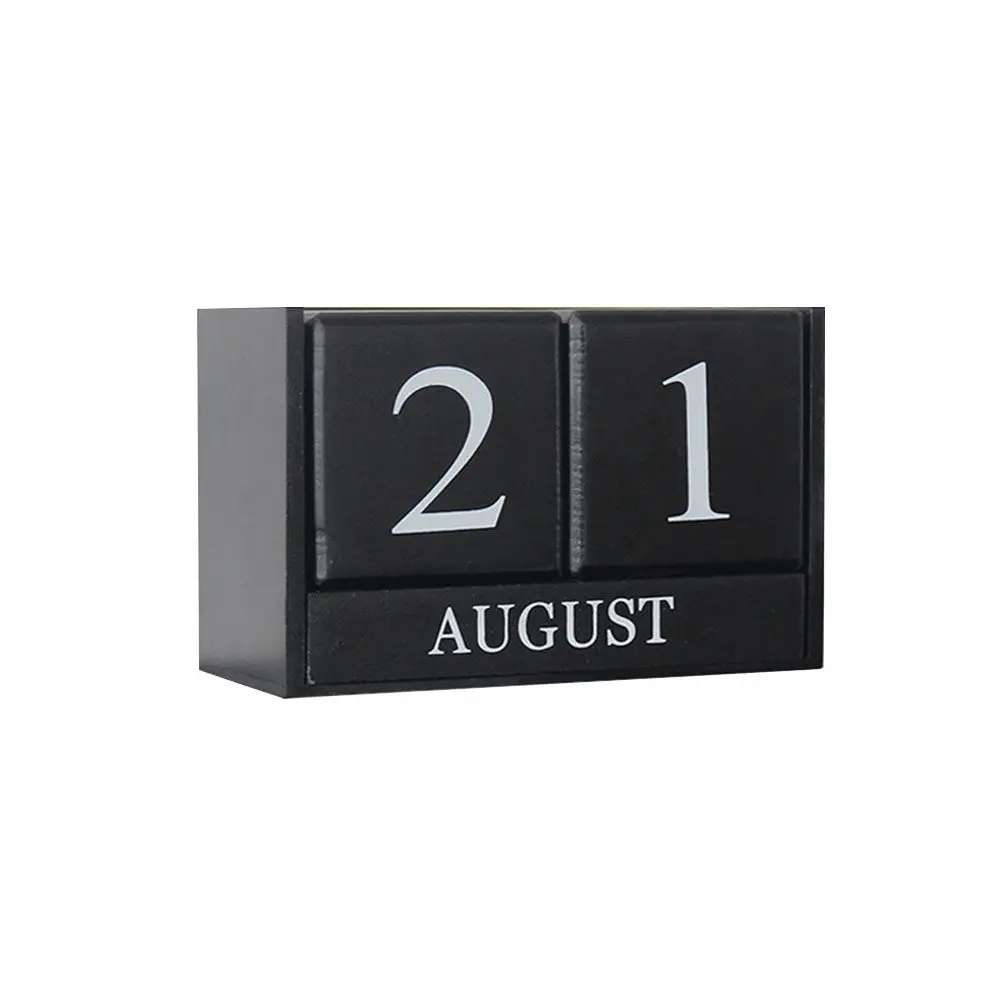 Wooden Desktop Manual Calendar Creative Black Natural Wood Office Decoration Table Home Ornament Wood Calendar
Wooden Desktop Manual Calendar Creative Black Natural Wood Office Decoration Table Home Ornament Wood Calendar