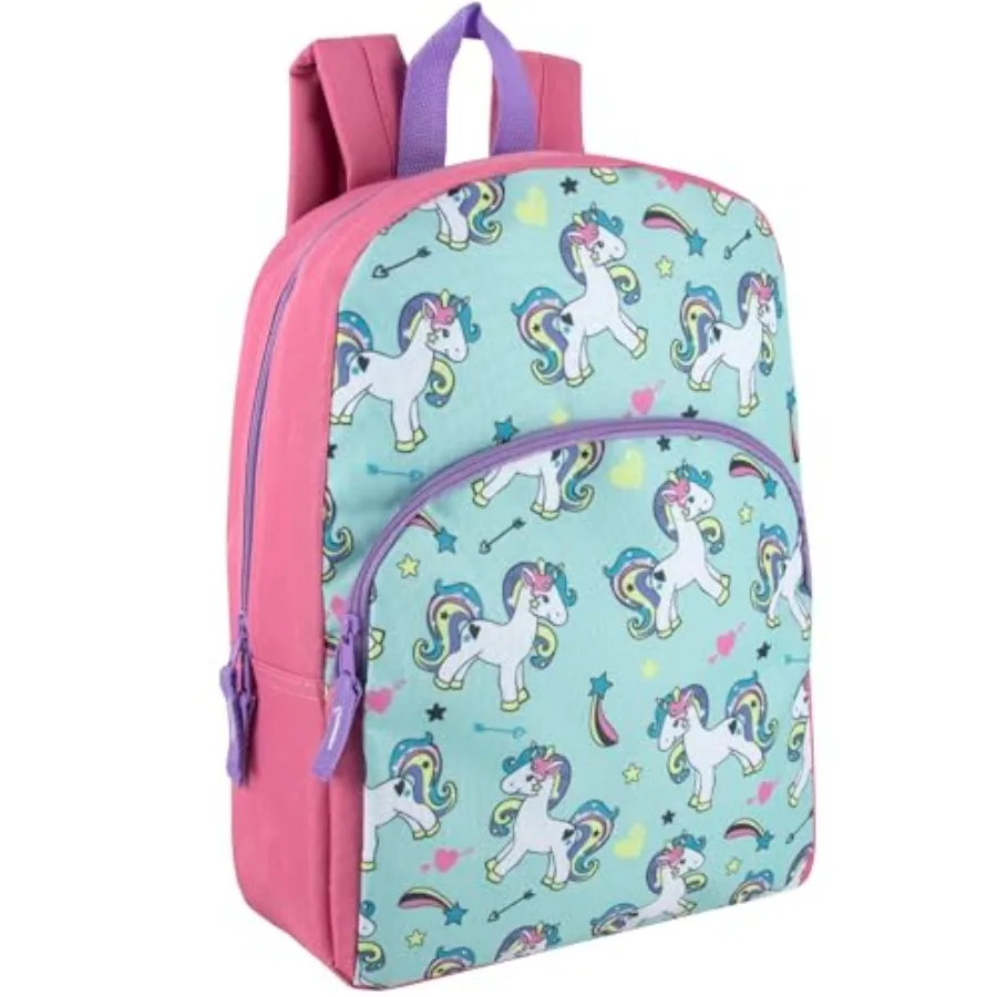15 Inch Backpacks for Boys and Girls Preschool, Kindergarten, Elementary School Backpacks with Adjustable, Padded Straps
15 Inch Backpacks for Boys and Girls Preschool, Kindergarten, Elementary School Backpacks with Adjustable, Padded Straps
