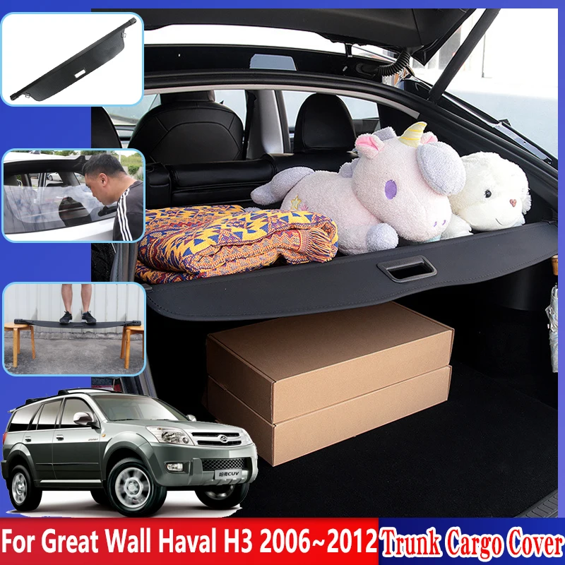 Car Trunk Curtain For Great Wall Haval H3 2012 Accessories Hafu 2006~2011 Cargo Covers Trey Anti-scratch Privacy Security Shades
Car Trunk Curtain For Great Wall Haval H3 2012 Accessories Hafu 2006~2011 Cargo Covers Trey Anti-scratch Privacy Security Shades