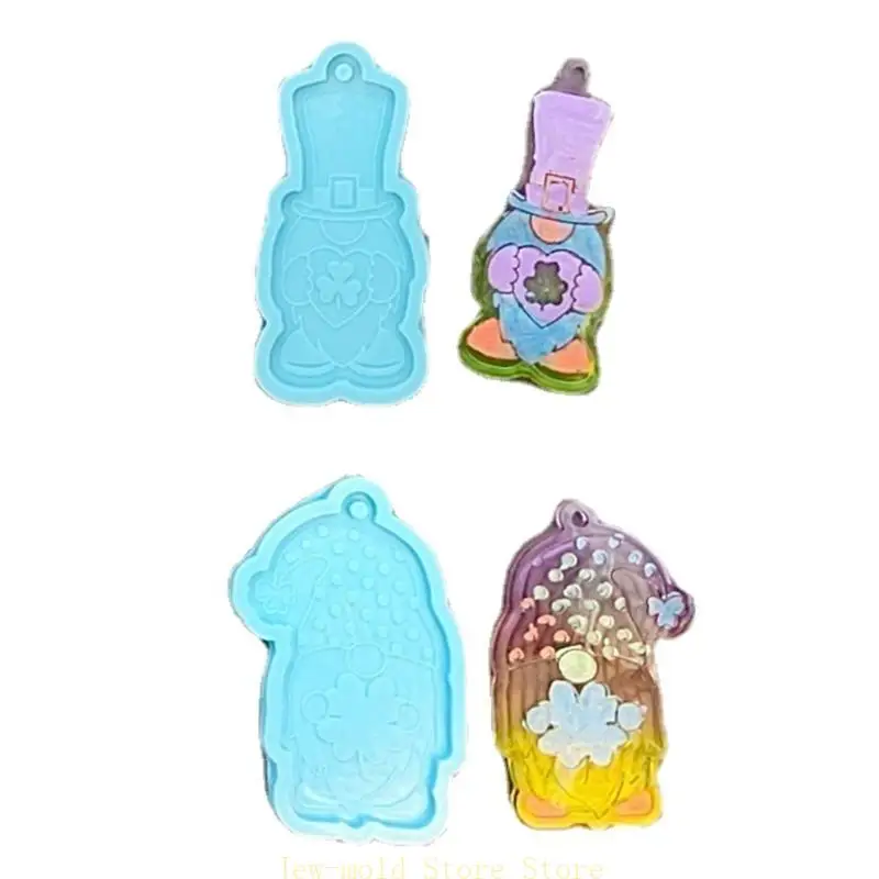 C71B Silicone Gnome Mold with Hole Four Leaf Clover Epoxy Casting Resin Mold Craft
C71B Silicone Gnome Mold with Hole Four Leaf Clover Epoxy Casting Resin Mold Craft
