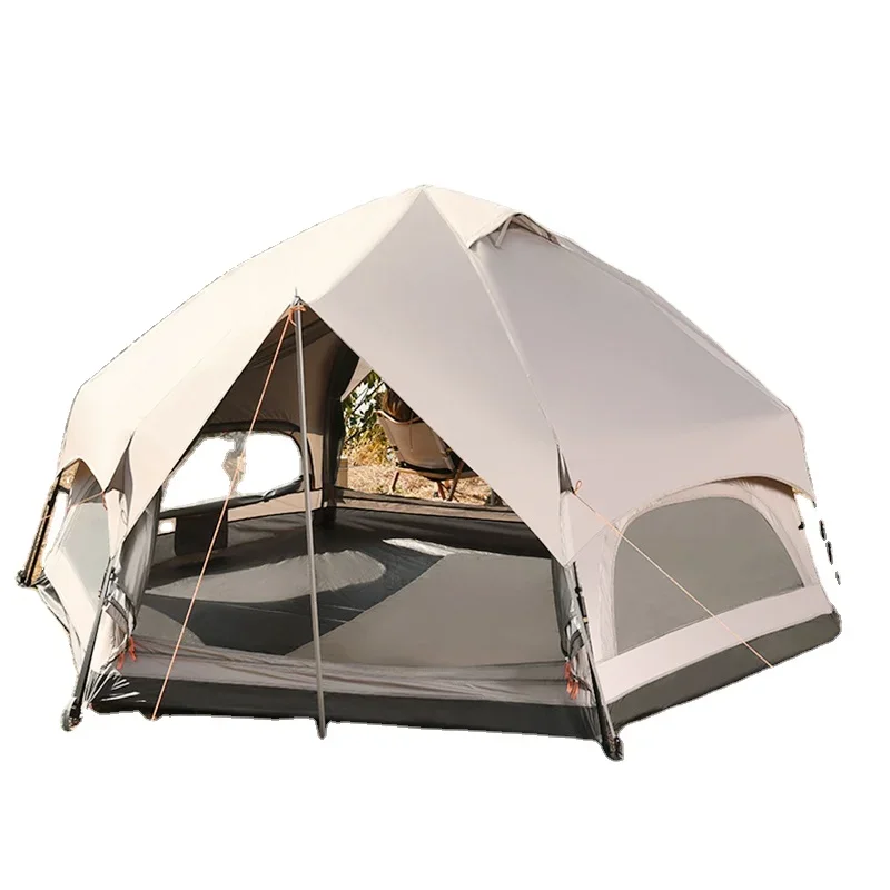 Mushroom New Design Glamping Tent Automatic System Pop up Tent Easy Install Double Layer Family Camping Tent
Mushroom New Design Glamping Tent Automatic System Pop up Tent Easy Install Double Layer Family Camping Tent