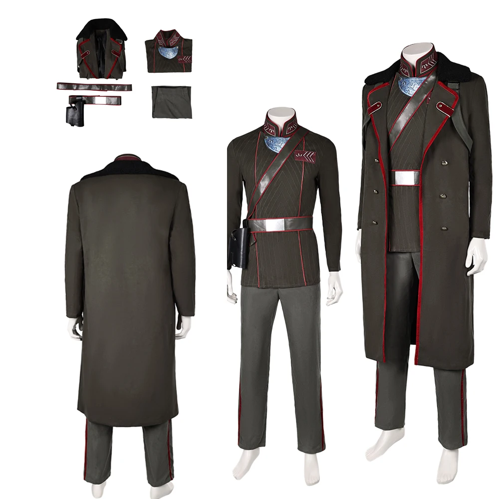 Balisarius Cosplay Costume TV Rebel Fantasy Adult Men Outfits Uniform Coat Pants Belt Halloween Carnival Party Disguise Suit
Balisarius Cosplay Costume TV Rebel Fantasy Adult Men Outfits Uniform Coat Pants Belt Halloween Carnival Party Disguise Suit