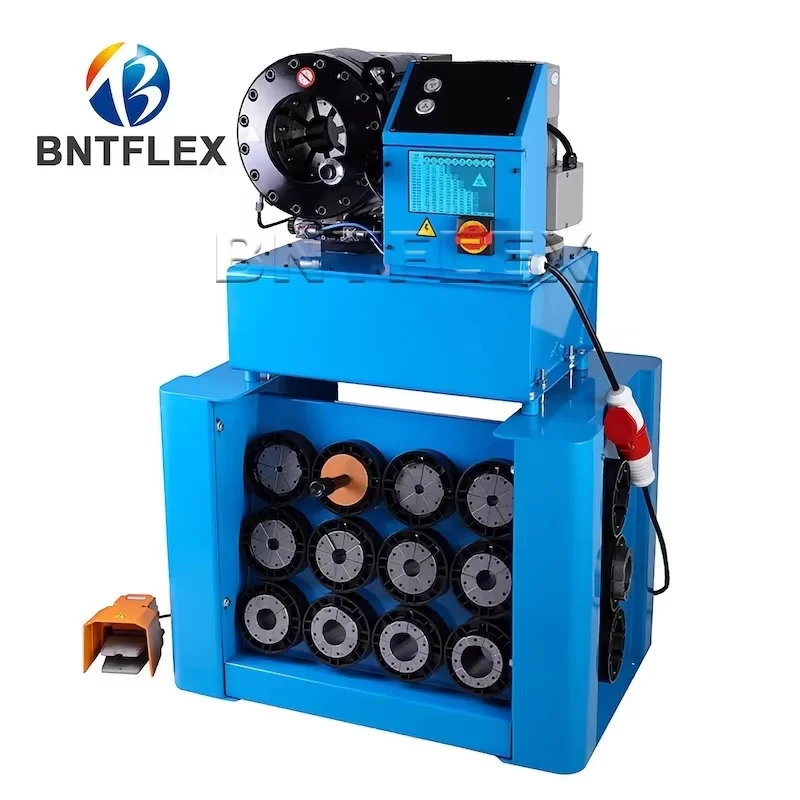 1/4 " to 2" China Industrial Electrical Hydraulic Rubber Hose Pressing Crimping Machine Quick dies Changing tool and dies Rack
1/4 " to 2" China Industrial Electrical Hydraulic Rubber Hose Pressing Crimping Machine Quick dies Changing tool and dies Rack