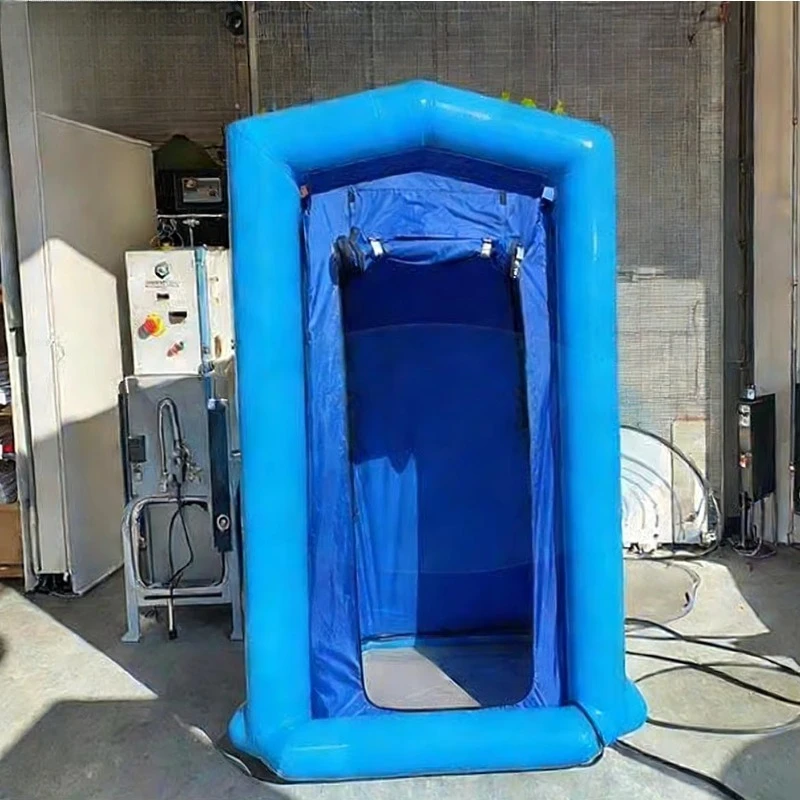 Single Inflatable Shower Room Automatic Inflatable Decontamination Shower Camping Tent with Screen Printing Outdoor
Single Inflatable Shower Room Automatic Inflatable Decontamination Shower Camping Tent with Screen Printing Outdoor