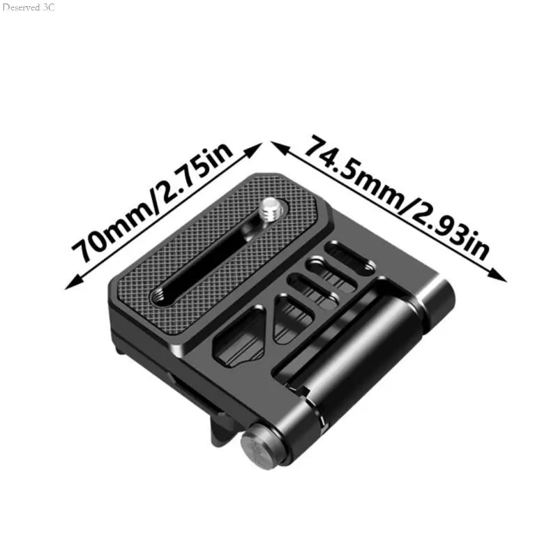 R9CB Легкая алюминиевая камера L Кронштейн Quick Lext Plate 1/4 -дюймовый 3/8 -дюймовый резьбое отверстие для повышения камеры
R9CB Легкая алюминиевая камера L Кронштейн Quick Lext Plate 1/4 -дюймовый 3/8 -дюймовый резьбое отверстие для повышения камеры