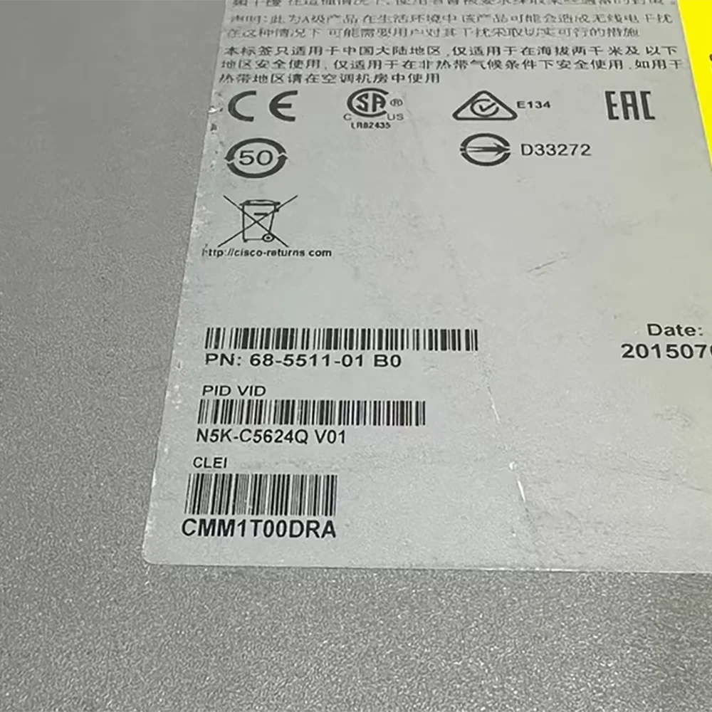 Для CISCO N5K-C5624Q 24-портовый сердечник данных 40G, центр обработки данных 10G, сетевой коммутатор предприятия
Для CISCO N5K-C5624Q 24-портовый сердечник данных 40G, центр обработки данных 10G, сетевой коммутатор предприятия