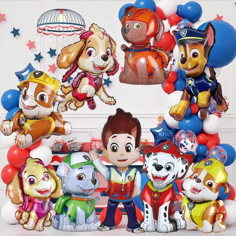 Paw Patrol Aluminum Foil Balloon Cartoon Ryder Chase Marshall Skye Zuma Birthday Party Indoor Outdoor Decoration Kid Inflate Bal
Paw Patrol Aluminum Foil Balloon Cartoon Ryder Chase Marshall Skye Zuma Birthday Party Indoor Outdoor Decoration Kid Inflate Bal