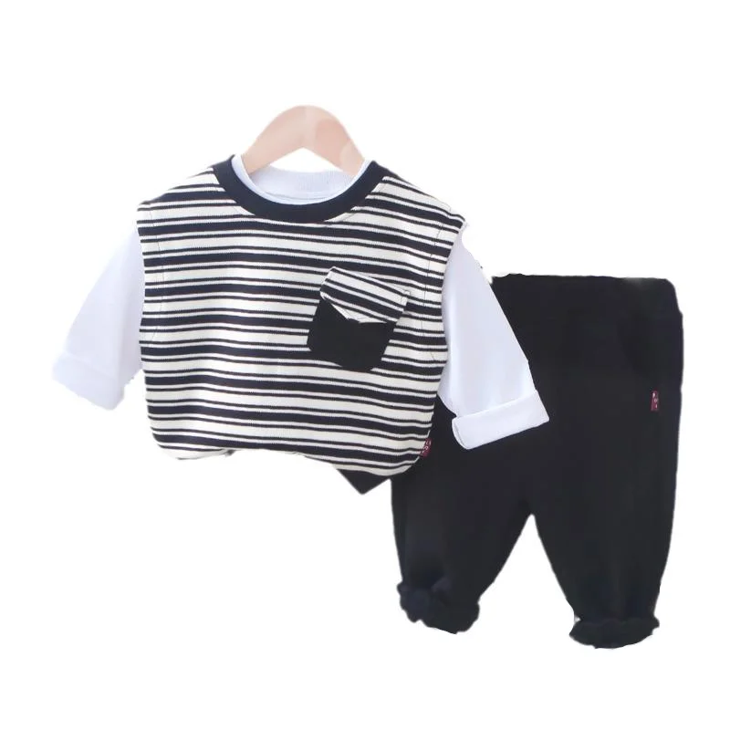 Spring Autumn Baby Girl Clothes Infant Outfits Children Boys Vest T-Shirt Pants 3Pcs/Set Toddler Casual Costume Kids Tracksuits
Spring Autumn Baby Girl Clothes Infant Outfits Children Boys Vest T-Shirt Pants 3Pcs/Set Toddler Casual Costume Kids Tracksuits