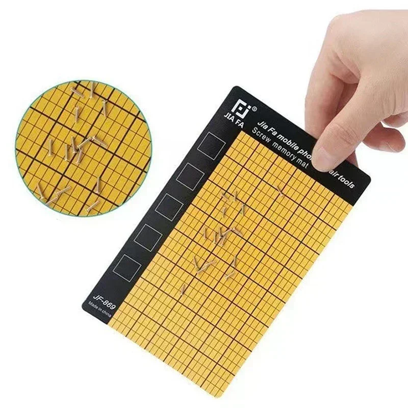 Магнитный винт с памятью, коврик для ремонта мобильного телефона, рабочий коврик, маленький маленький винт, инструменты для ремонта маркировки, 145 мм * 90 мм
Магнитный винт с памятью, коврик для ремонта мобильного телефона, рабочий коврик, маленький маленький винт, инструменты для ремонта маркировки, 145 мм * 90 мм