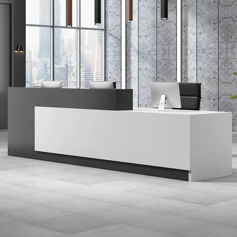 # Modern Large Reception Desk Salon Front Counter Luxury Office Reception Counter with Storage Information Desk Foyer Desk
# Modern Large Reception Desk Salon Front Counter Luxury Office Reception Counter with Storage Information Desk Foyer Desk