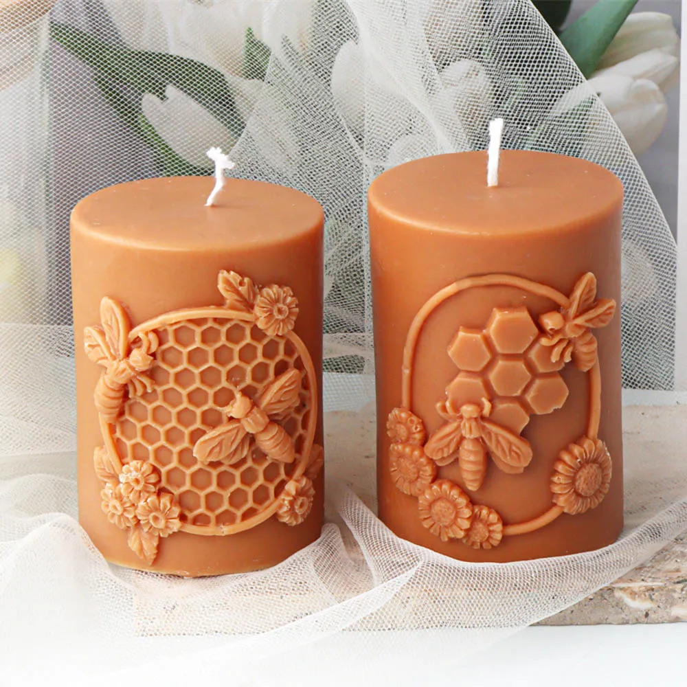Honeycomb Column Candle Silicone Mold Bee Carving Relief Patterned DIY Handmade Plaster Candle Resin Making Mould Decor Gifts
Honeycomb Column Candle Silicone Mold Bee Carving Relief Patterned DIY Handmade Plaster Candle Resin Making Mould Decor Gifts