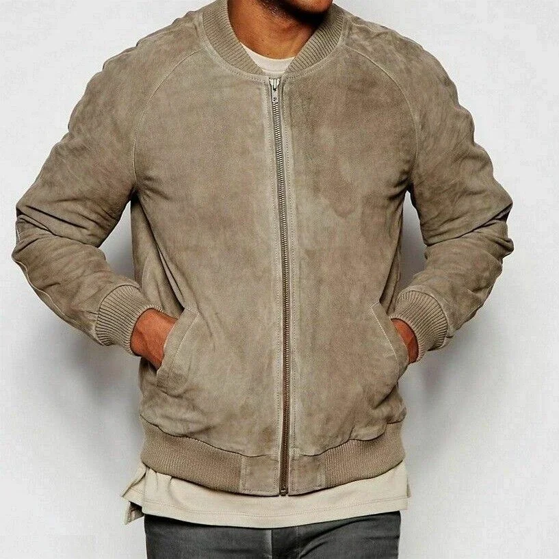 Men Coat Genuine Lambskin Leather Real Suede Stylish Motorcycle Biker Jacket
Men Coat Genuine Lambskin Leather Real Suede Stylish Motorcycle Biker Jacket