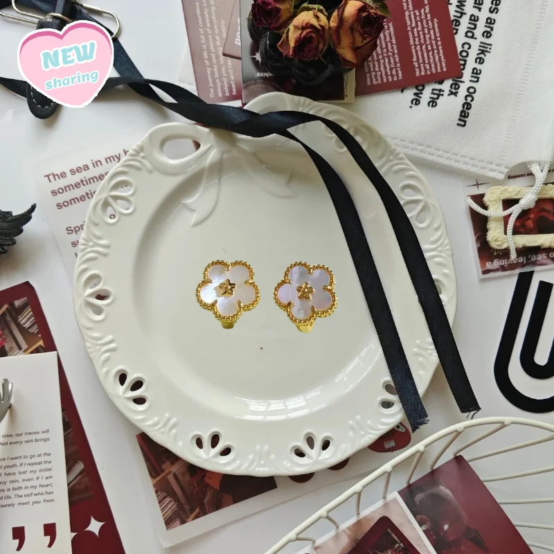 New Arrival: 925 Silver Versatile High Luxury Clover Jewelry Set Fashion 4 Leaf Daily Wear
New Arrival: 925 Silver Versatile High Luxury Clover Jewelry Set Fashion 4 Leaf Daily Wear