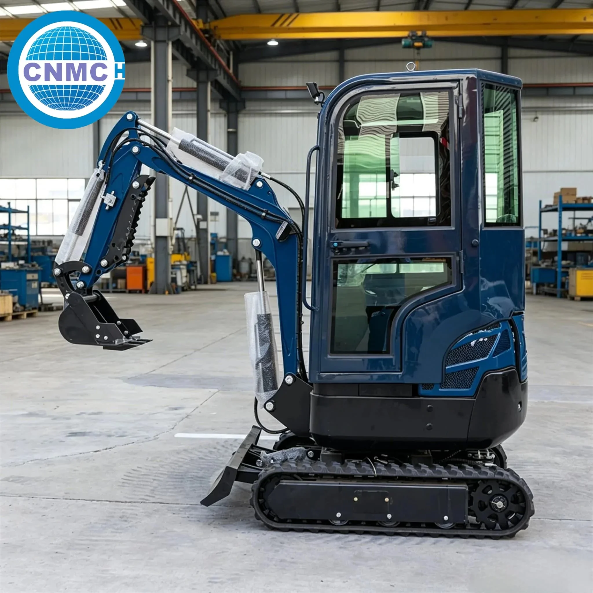 CNM-12K Crawler Mini Excavator 1.2 Ton Excavator Digger EPA CE Certification Compact Excavator With Cab Garden Farm Use
CNM-12K Crawler Mini Excavator 1.2 Ton Excavator Digger EPA CE Certification Compact Excavator With Cab Garden Farm Use