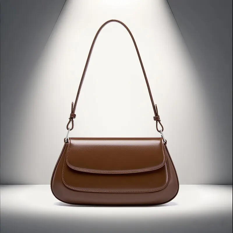 Elegant Ladies' Armpit Bag Luxury Handbags Purses For Women Genuine Leather French Style Small Shoulder Bag Underarm Crossbody
Elegant Ladies' Armpit Bag Luxury Handbags Purses For Women Genuine Leather French Style Small Shoulder Bag Underarm Crossbody