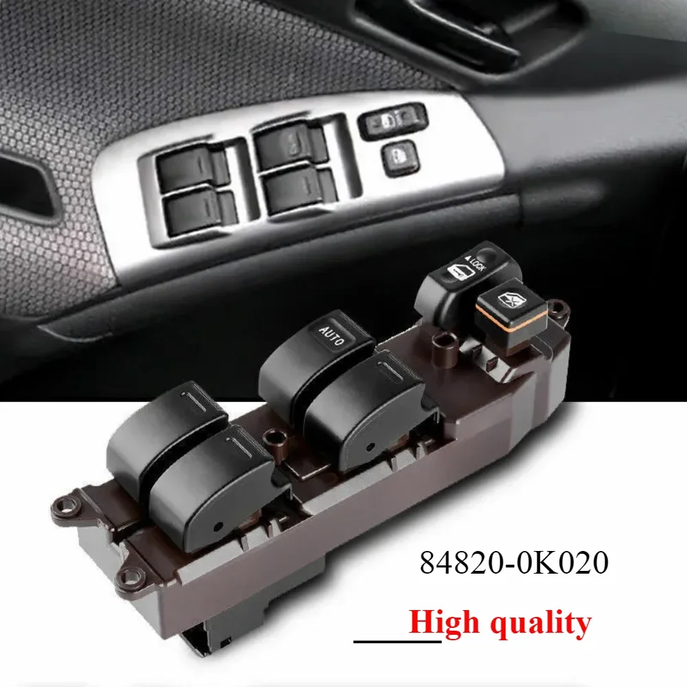 Master Power Window Switch Driver Side For Toyota Hilux Tacoma 84820-0K020 84820-33170 84820-12491 84820-AA050 84820-AA070
Master Power Window Switch Driver Side For Toyota Hilux Tacoma 84820-0K020 84820-33170 84820-12491 84820-AA050 84820-AA070
