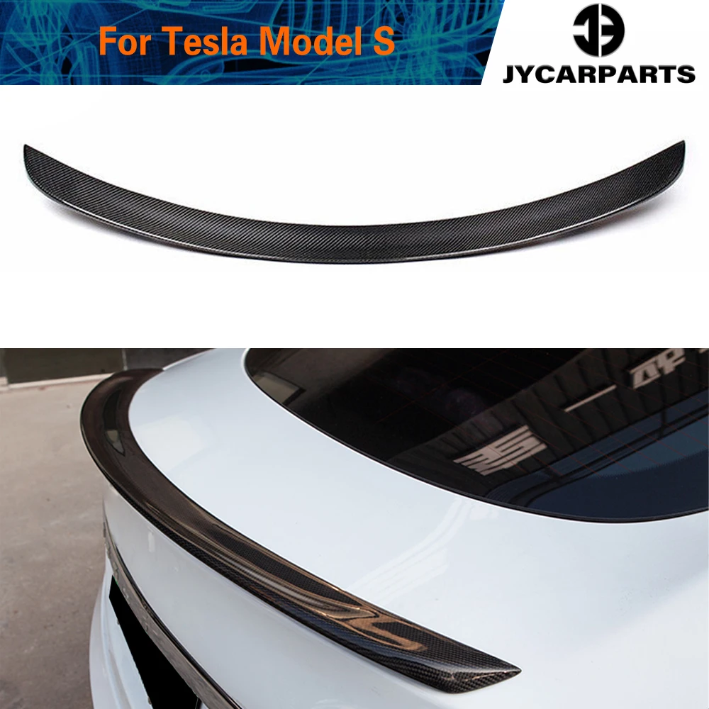 Carbon Fiber Rear Trunk Spoiler Boot Lip Wing for Tesla Model S 2012-2017 Rear Trunk Spoiler Boot Lip Wing Spoiler
Carbon Fiber Rear Trunk Spoiler Boot Lip Wing for Tesla Model S 2012-2017 Rear Trunk Spoiler Boot Lip Wing Spoiler