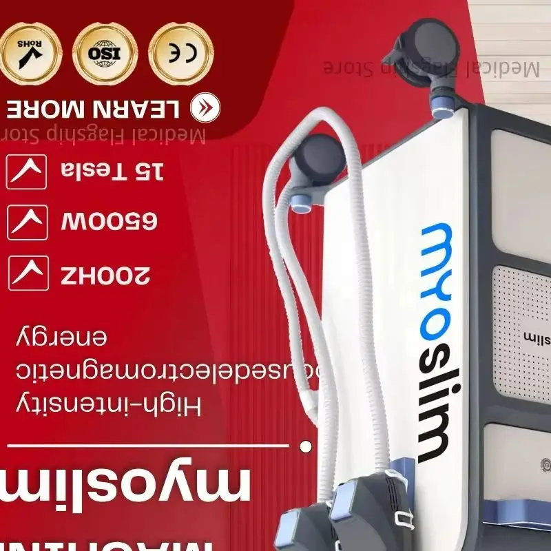 MYOslim 6500w15 Tesla Electromagnetic Muscle Enhancement and Weight Loss Machine Muscle Carving machine
MYOslim 6500w15 Tesla Electromagnetic Muscle Enhancement and Weight Loss Machine Muscle Carving machine