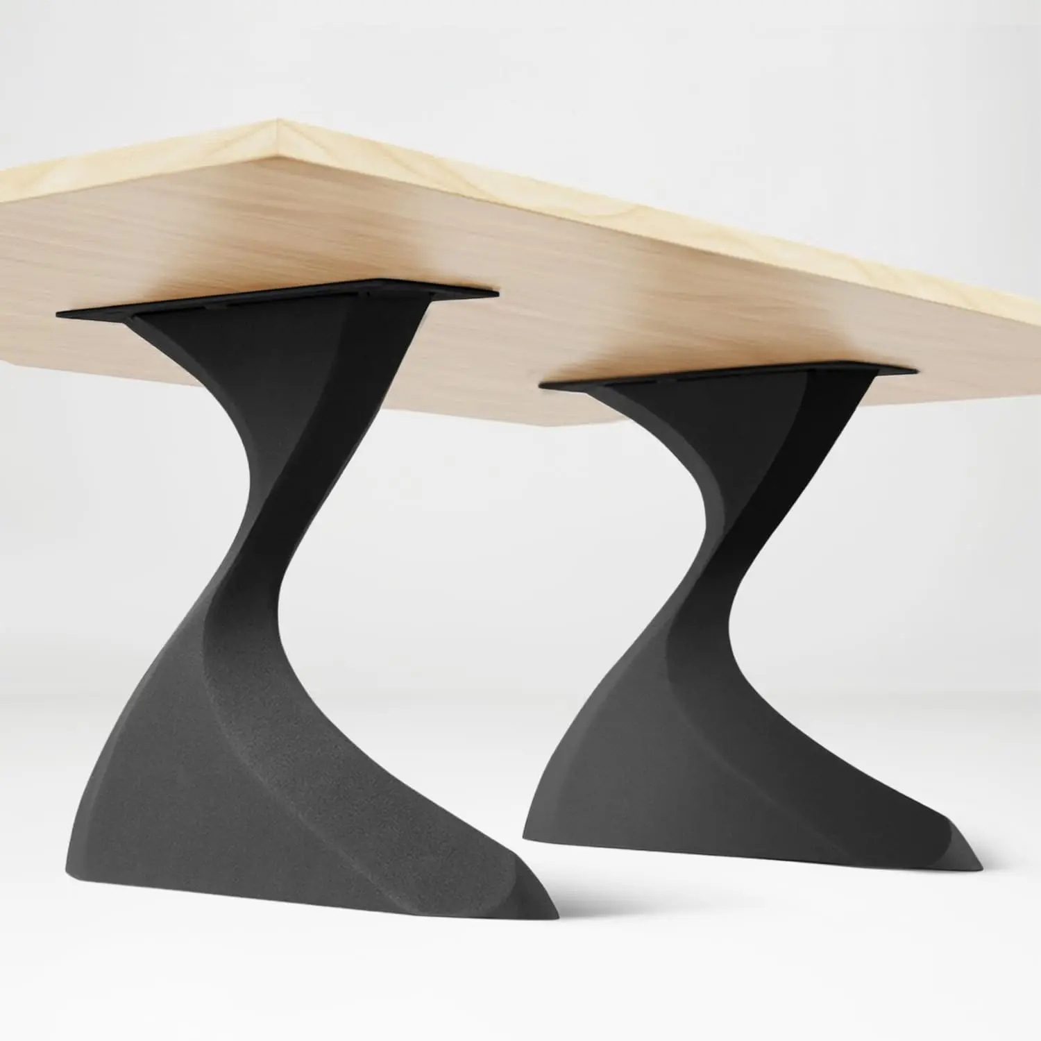 16" H 214 Botas Handcrafted Black Metal Table Legs and Bases for Bench | Steel Coffee Table Legs | Rust-Resistant, Adjustable Fu
16" H 214 Botas Handcrafted Black Metal Table Legs and Bases for Bench | Steel Coffee Table Legs | Rust-Resistant, Adjustable Fu