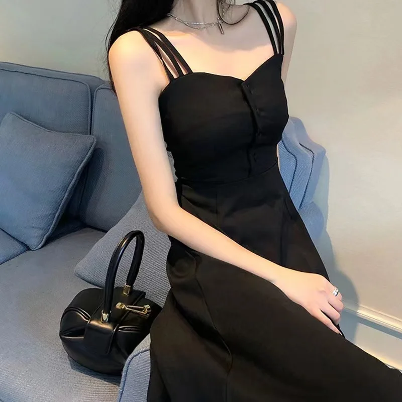 High Waist Slim A-line Black Sexy Dress Bodycon Dresses Women Clothing Sexi Night Dress Hot Streetwear Party Dress Summer D64
High Waist Slim A-line Black Sexy Dress Bodycon Dresses Women Clothing Sexi Night Dress Hot Streetwear Party Dress Summer D64