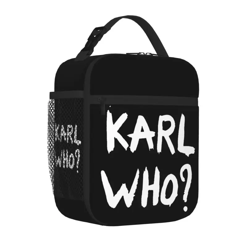 Karl Who Slogan Print Lunch Bag Portable Insulated Meal Bags Reusable Thermal Oxford Bento Tote for School Travel Picnic Beach
Karl Who Slogan Print Lunch Bag Portable Insulated Meal Bags Reusable Thermal Oxford Bento Tote for School Travel Picnic Beach