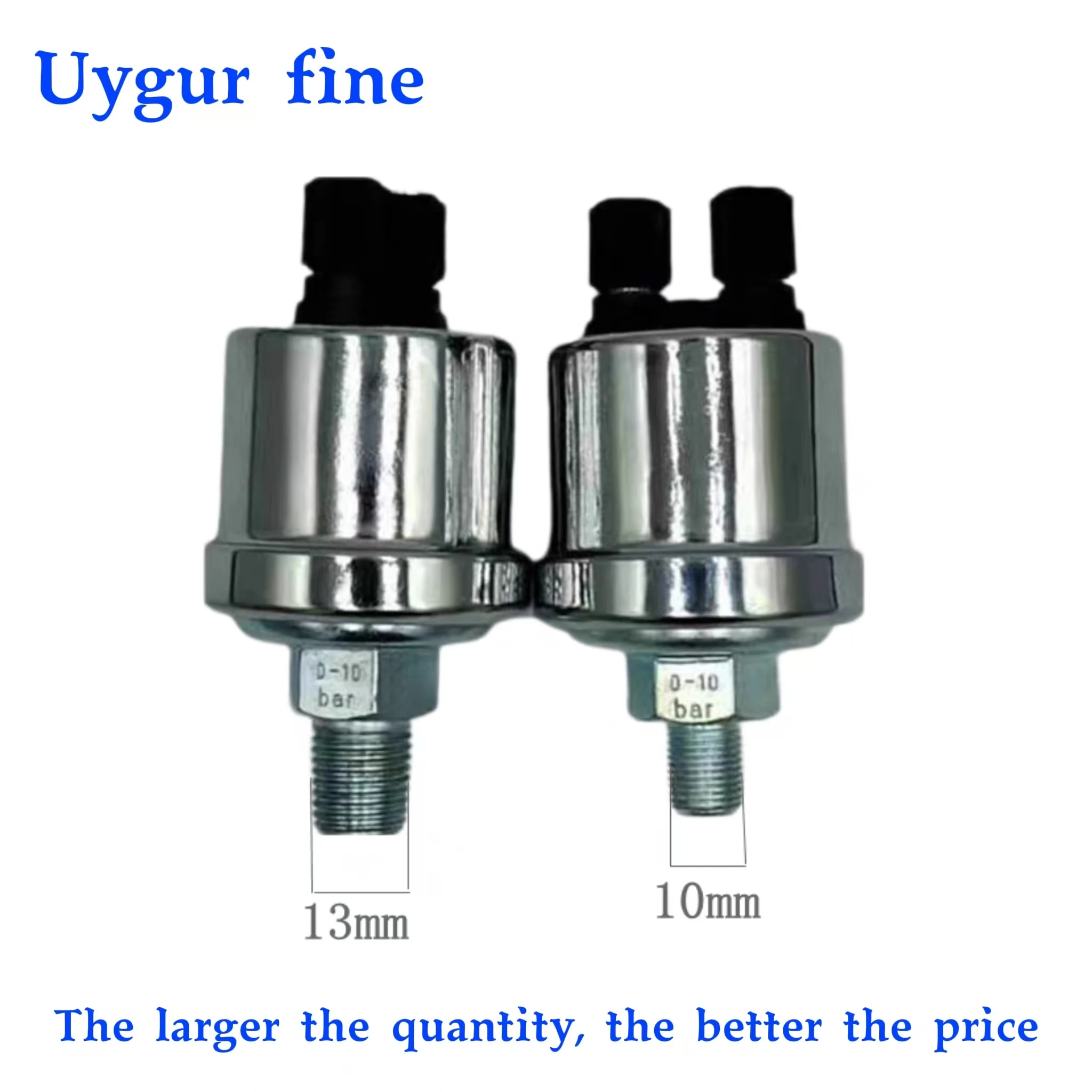 1-4NPT 13mm Universal VDO oil PressureSensor 0 to 10 Bars Generator Sensor 1/8NPT10MM
1-4NPT 13mm Universal VDO oil PressureSensor 0 to 10 Bars Generator Sensor 1/8NPT10MM