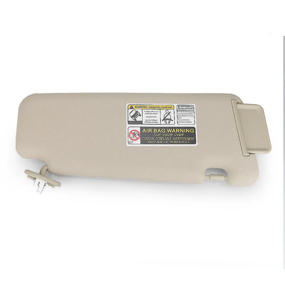 Beige Left Driver Side Sun Visor For Toyota Highlander 2008-2013 Car Sun Visor Shade With Vanity Light
Beige Left Driver Side Sun Visor For Toyota Highlander 2008-2013 Car Sun Visor Shade With Vanity Light