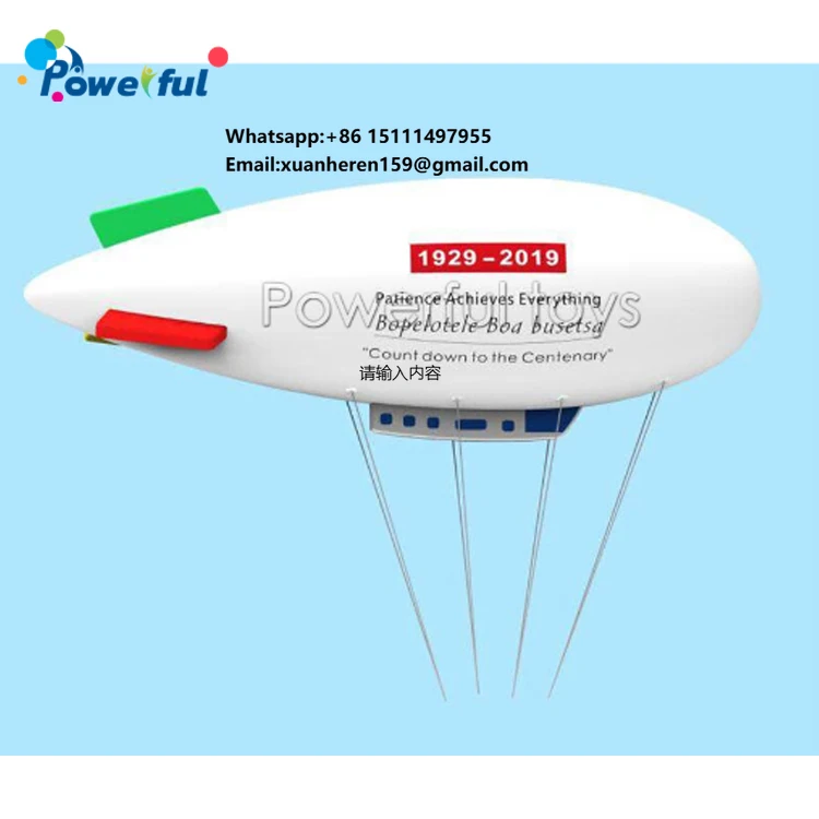 Customized logo Printing Advertising Inflatable Helium Blimp Balloon zeppelin Airship
Customized logo Printing Advertising Inflatable Helium Blimp Balloon zeppelin Airship