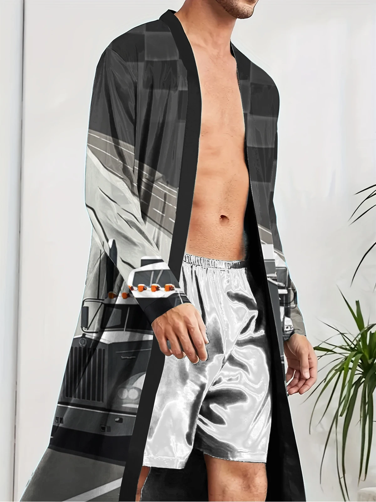 1pcs Men's Robes 2026 Spring/Summer Bathrobe 3D Printed dressing gown Funny pajamas robe Robes Graphic Breathable
1pcs Men's Robes 2026 Spring/Summer Bathrobe 3D Printed dressing gown Funny pajamas robe Robes Graphic Breathable