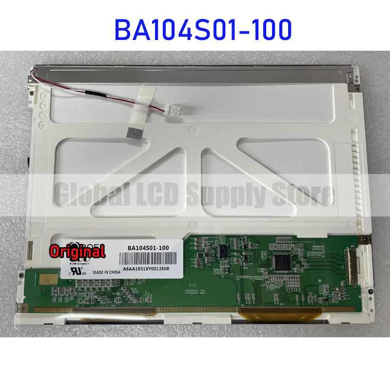 BA104S01-100 10.4 Inch Original LCD Display Screen Panel for BOE Brand New and Fast Shipping 100% Tested
BA104S01-100 10.4 Inch Original LCD Display Screen Panel for BOE Brand New and Fast Shipping 100% Tested