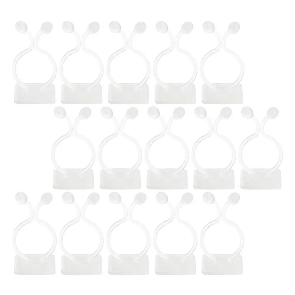50 Pcs Self Adhesive Hooks Plant Fixtures Climbing Wall Fixer Stem Clips Plastic Support Gardening Tools Vine Accessories Plant
50 Pcs Self Adhesive Hooks Plant Fixtures Climbing Wall Fixer Stem Clips Plastic Support Gardening Tools Vine Accessories Plant