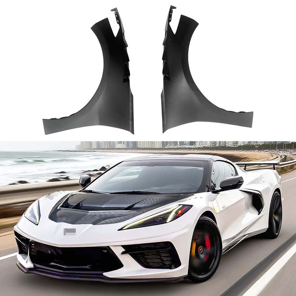 TLS Style Fiberglass Front Fenders Fit for C8 Corvette Stingray Z51 Front Side Fenders
TLS Style Fiberglass Front Fenders Fit for C8 Corvette Stingray Z51 Front Side Fenders