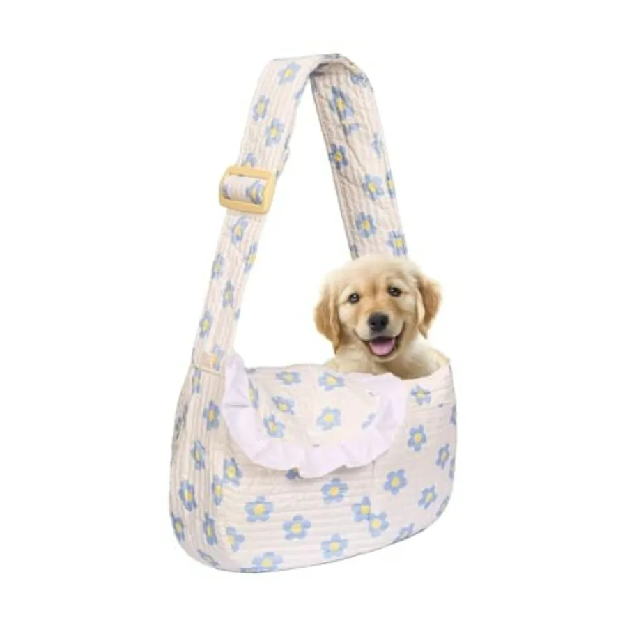 Floral Print Pet Carrier Bag for Dogs and Cats, Carry 5-15 Lbs Pet Purse, Hands-Free Design Pet Bags
Floral Print Pet Carrier Bag for Dogs and Cats, Carry 5-15 Lbs Pet Purse, Hands-Free Design Pet Bags