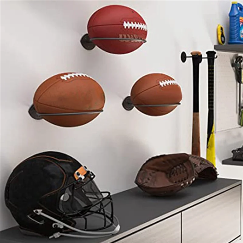 Y67A-2 Packs Football Holders , Wall Mount Football Holder Football Display Stand, Football Room Decoration
Y67A-2 Packs Football Holders , Wall Mount Football Holder Football Display Stand, Football Room Decoration