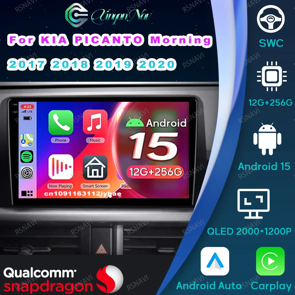 Android 15 For KIA PICANTO Morning 2017 2018 2019 2020 Vehicle Supplies Car Phone Holder Golf 5 GPS DSP BT Clio 4 Mercedes W211
Android 15 For KIA PICANTO Morning 2017 2018 2019 2020 Vehicle Supplies Car Phone Holder Golf 5 GPS DSP BT Clio 4 Mercedes W211