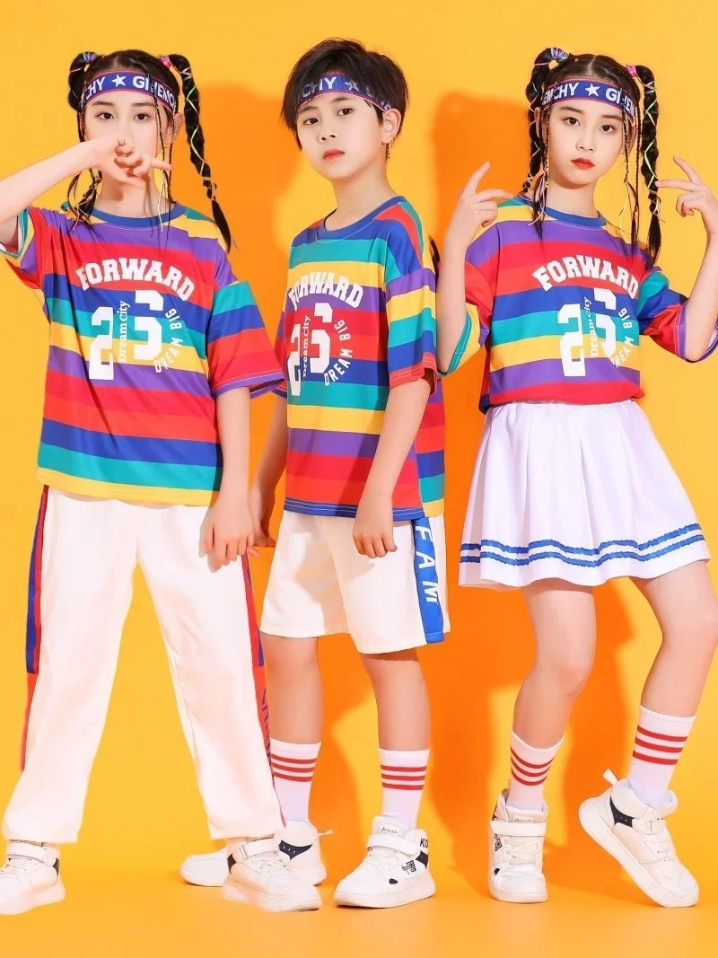 Детские технические сценические костюмы, одежда для выступлений, одежда для уличного танца, для чирлидинга, учеников начальной школы
Детские технические сценические костюмы, одежда для выступлений, одежда для уличного танца, для чирлидинга, учеников начальной школы