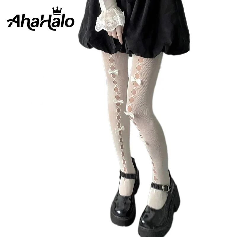 Lolita Girl Fishing Net Lace Pantyhose Bowknot Hollow Out Pantyhose Sexy Thin Ins Tide Tights Anime Socks Black White Stockings
Lolita Girl Fishing Net Lace Pantyhose Bowknot Hollow Out Pantyhose Sexy Thin Ins Tide Tights Anime Socks Black White Stockings