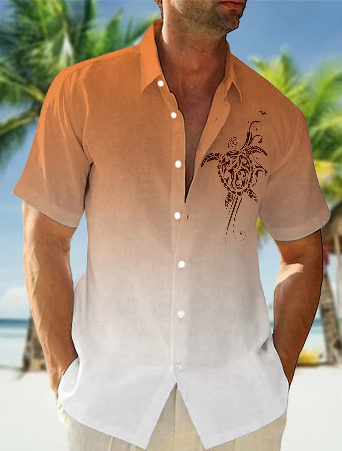 2025 Casual Men's Shirts Summer Clothing Gradient Graphics Apparel Vacation Seaside Oversized Short Sleeve Tops For Male
2025 Casual Men's Shirts Summer Clothing Gradient Graphics Apparel Vacation Seaside Oversized Short Sleeve Tops For Male