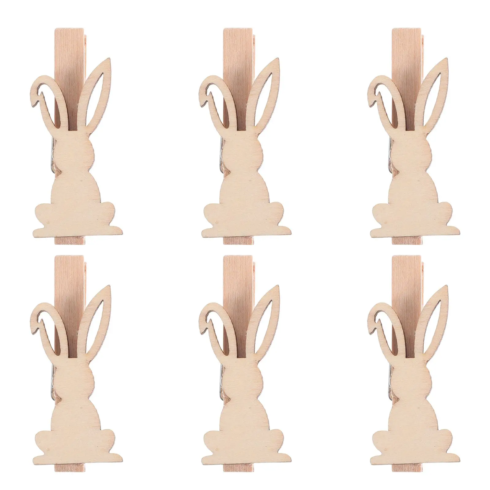 6 Pcs Clothes Pins Pegs Memorandum Mini Pictures Clips Wood Bunny Easter Clothespins
6 Pcs Clothes Pins Pegs Memorandum Mini Pictures Clips Wood Bunny Easter Clothespins