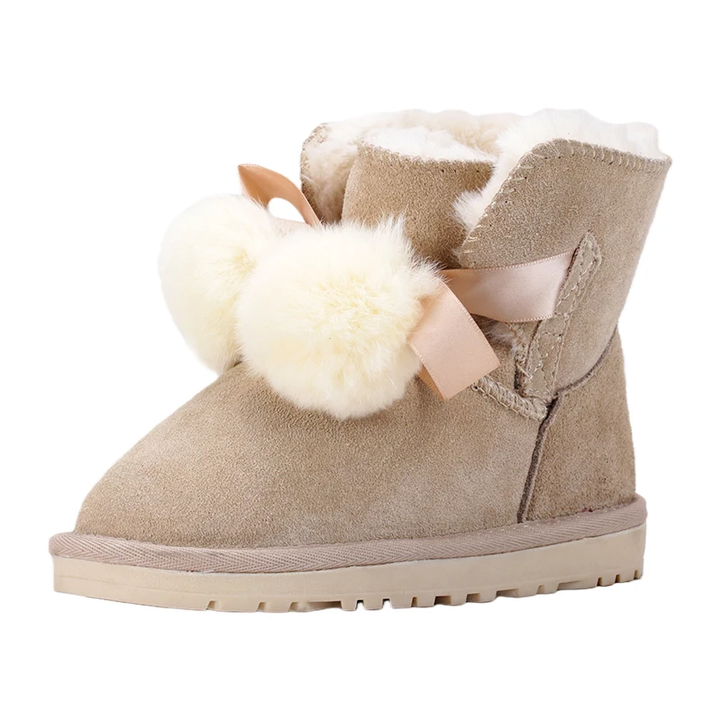 2025 Winter New Kids Snow Boots Cow Leather Warm Faux Fur Boys Shoes Non-slip Fashion Girls Ankle Boots
2025 Winter New Kids Snow Boots Cow Leather Warm Faux Fur Boys Shoes Non-slip Fashion Girls Ankle Boots