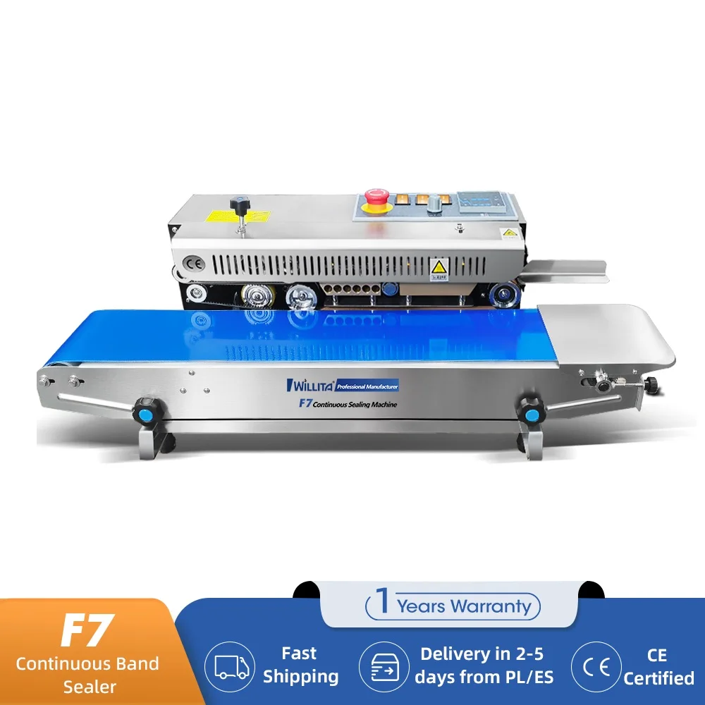 Bag Band Sealer Machine Continuous Horizontal Heat Sealing Machine Continuous Pouch Sealer Machine
Bag Band Sealer Machine Continuous Horizontal Heat Sealing Machine Continuous Pouch Sealer Machine