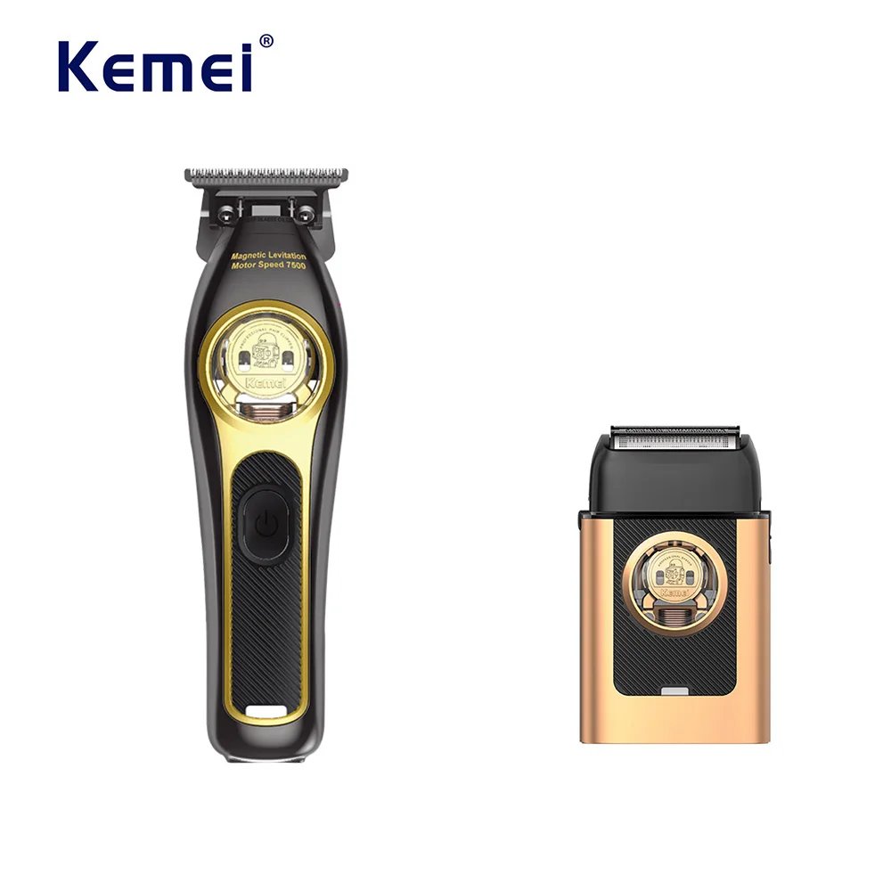 Kemei 2268 Men's Trimmer Set T 409 Hair Clippers Zero Cut High Quality Shaving And Hair Removal Appliances
Kemei 2268 Men's Trimmer Set T 409 Hair Clippers Zero Cut High Quality Shaving And Hair Removal Appliances