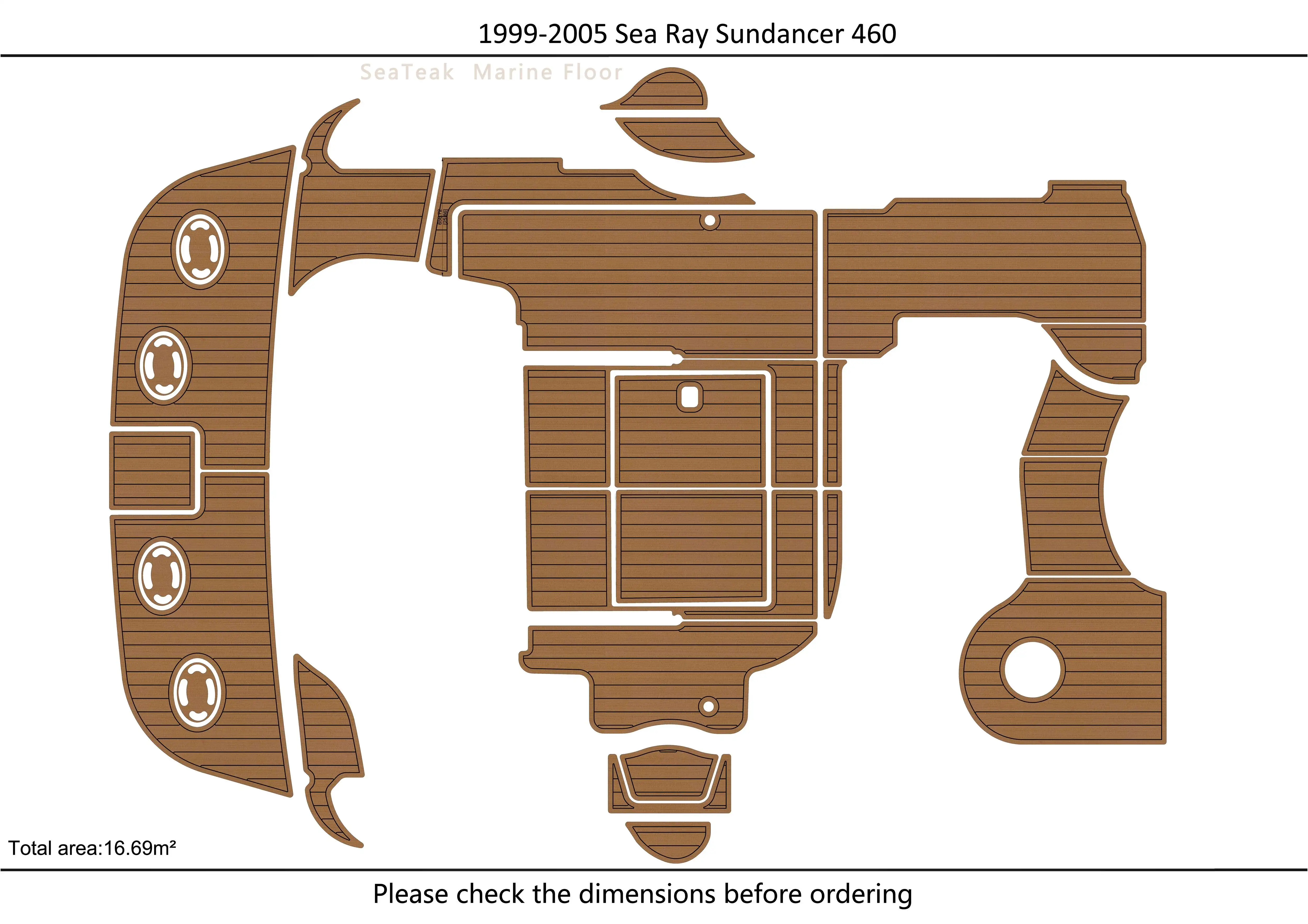 1999-2005 Sea Ray S 460 Cockpit swimming platform 1/4" 6mm EVA fAUX carpet Water Ski Yacht Fishing Boat Non-slip mat floor
1999-2005 Sea Ray S 460 Cockpit swimming platform 1/4" 6mm EVA fAUX carpet Water Ski Yacht Fishing Boat Non-slip mat floor