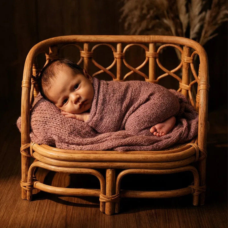 Newborn Photography Props Retro Rattan Chair Handwoven Basket Sofa Bed Infant Posing Cot Studio Accessories Photo Shoot
Newborn Photography Props Retro Rattan Chair Handwoven Basket Sofa Bed Infant Posing Cot Studio Accessories Photo Shoot