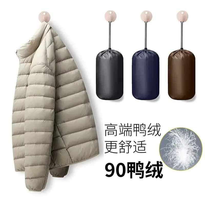 Autumn Winter Down Jacket Men Ultra Light Windproof Waterproof Anti Fouling Anti-Oil White Duck Portable Hooded Coat Male
Autumn Winter Down Jacket Men Ultra Light Windproof Waterproof Anti Fouling Anti-Oil White Duck Portable Hooded Coat Male