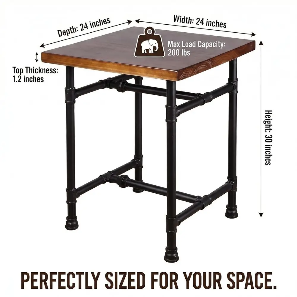 Inch Industrial Rustic Iron Pipe Entry Table, End Table, Coffee Table, Side Table, Metal Legs, Bar Table Home Set Living Room S
Inch Industrial Rustic Iron Pipe Entry Table, End Table, Coffee Table, Side Table, Metal Legs, Bar Table Home Set Living Room S
