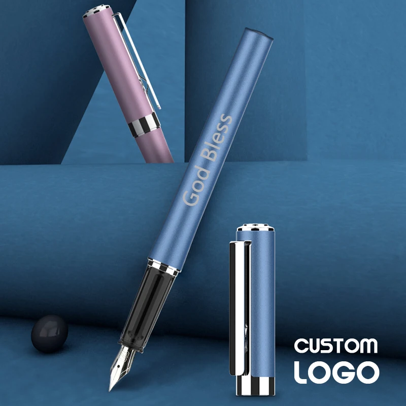 Custom Logo Metal Fountain Pen Personalized Engraved Name Pen Office School Stationery Student Writing Supplies Commemorate Gift
Custom Logo Metal Fountain Pen Personalized Engraved Name Pen Office School Stationery Student Writing Supplies Commemorate Gift
