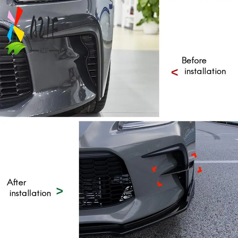 A21F-Car Front Bumper Side Splitter Spoiler Canards Air Knife Spoiler For Toyota GR86 Subaru BRZ 2022+
A21F-Car Front Bumper Side Splitter Spoiler Canards Air Knife Spoiler For Toyota GR86 Subaru BRZ 2022+