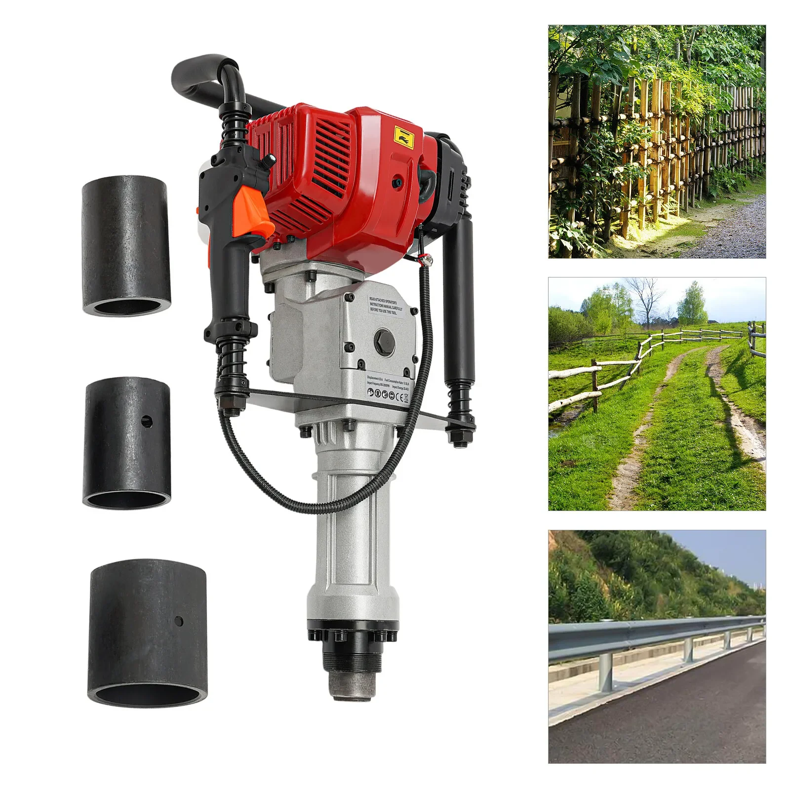 Газовый привод T-Post 52CC Забор и фарша с воздушным охлаждением и ручным запуском
Газовый привод T-Post 52CC Забор и фарша с воздушным охлаждением и ручным запуском