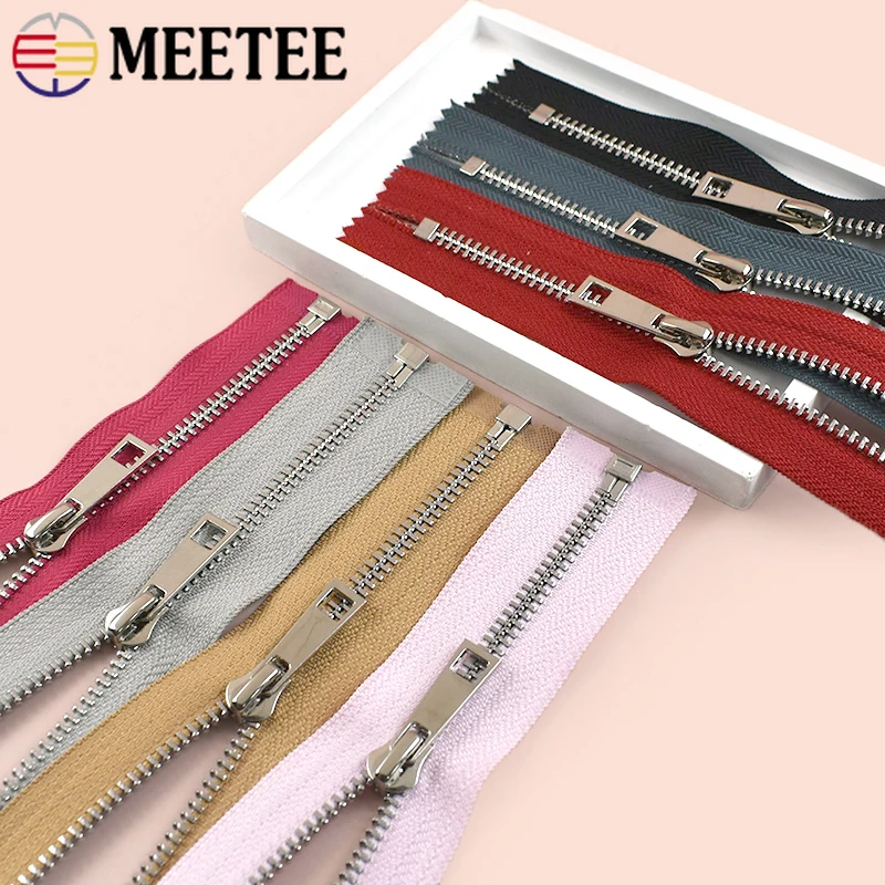 2/5Pcs Meetee 5# Colored Metal Zipper Puller 15-80cm Close/Open-End Bag Garment Replacement Closure Jeans Pocket Zip Repair Kits
2/5Pcs Meetee 5# Colored Metal Zipper Puller 15-80cm Close/Open-End Bag Garment Replacement Closure Jeans Pocket Zip Repair Kits